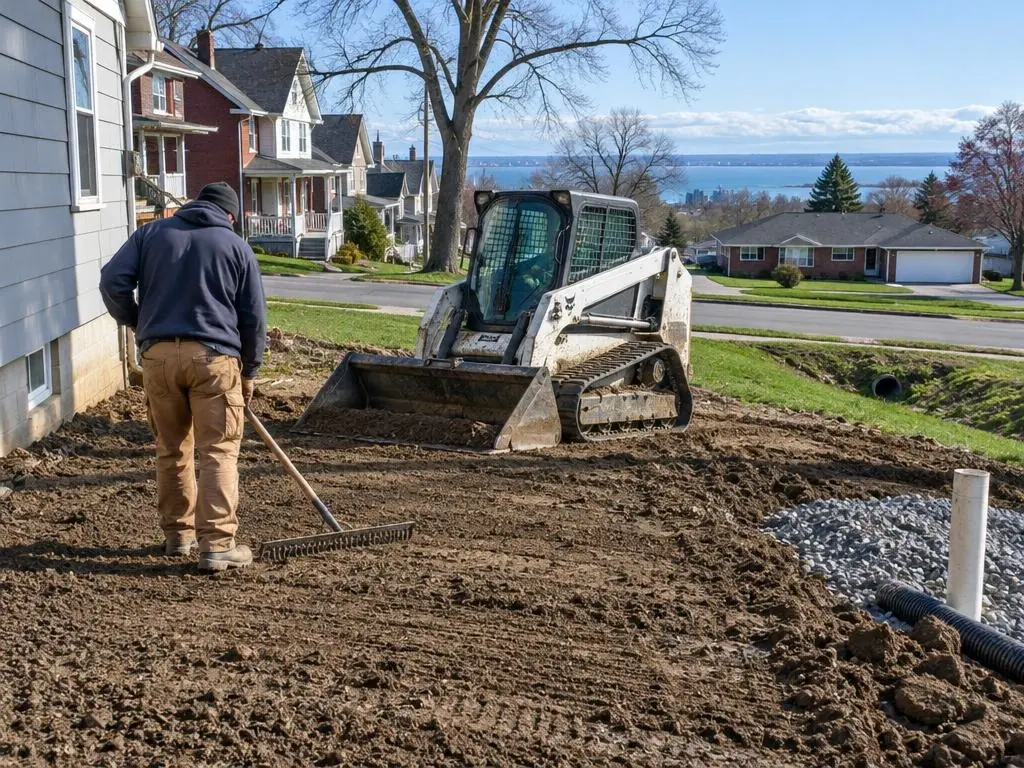 Site Grading & Leveling in Buffalo, NY